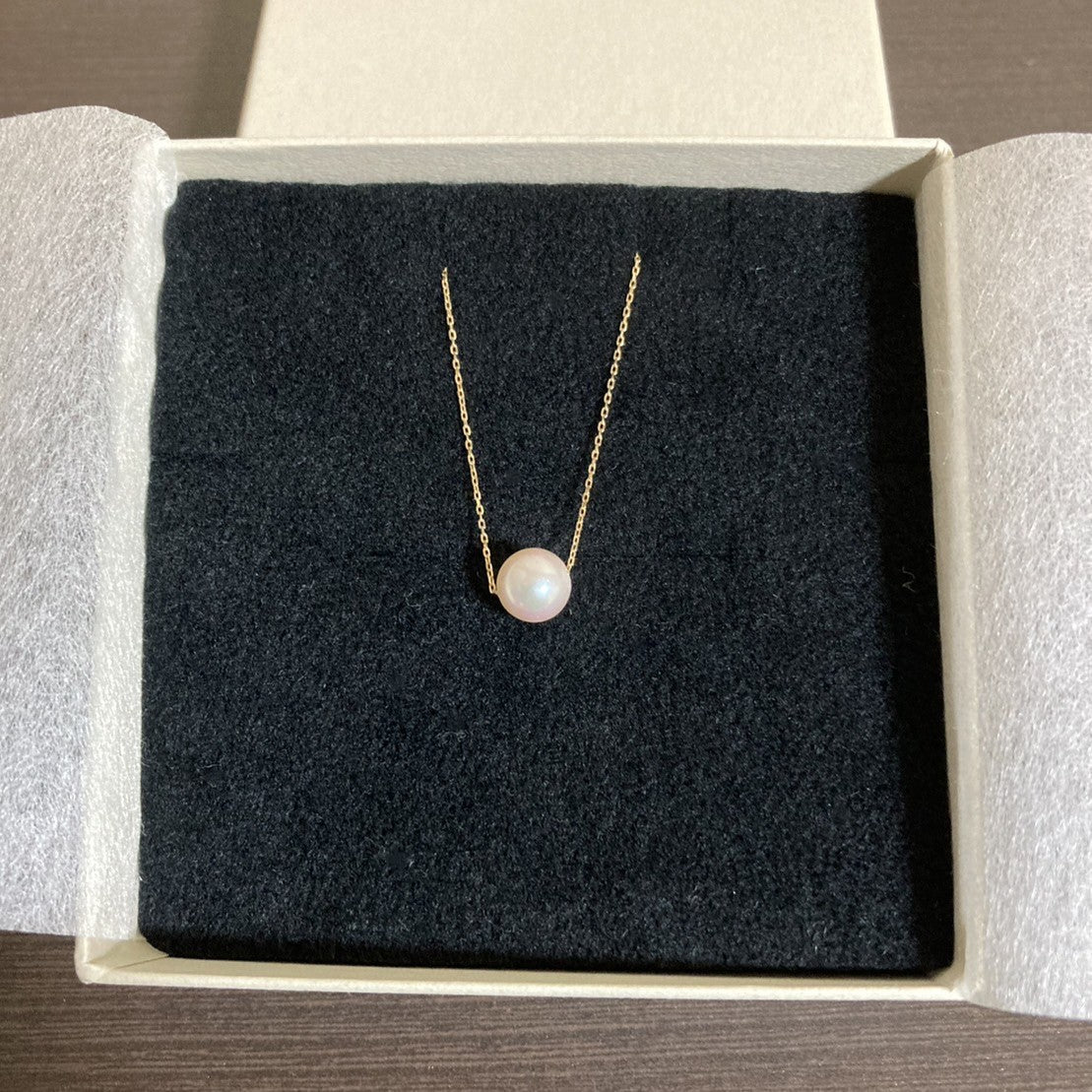 ～KINU～Single grain Akoya pearl necklace 7mm