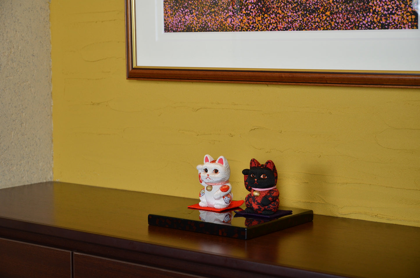 Lucky cat, Manekineko -YUZEN