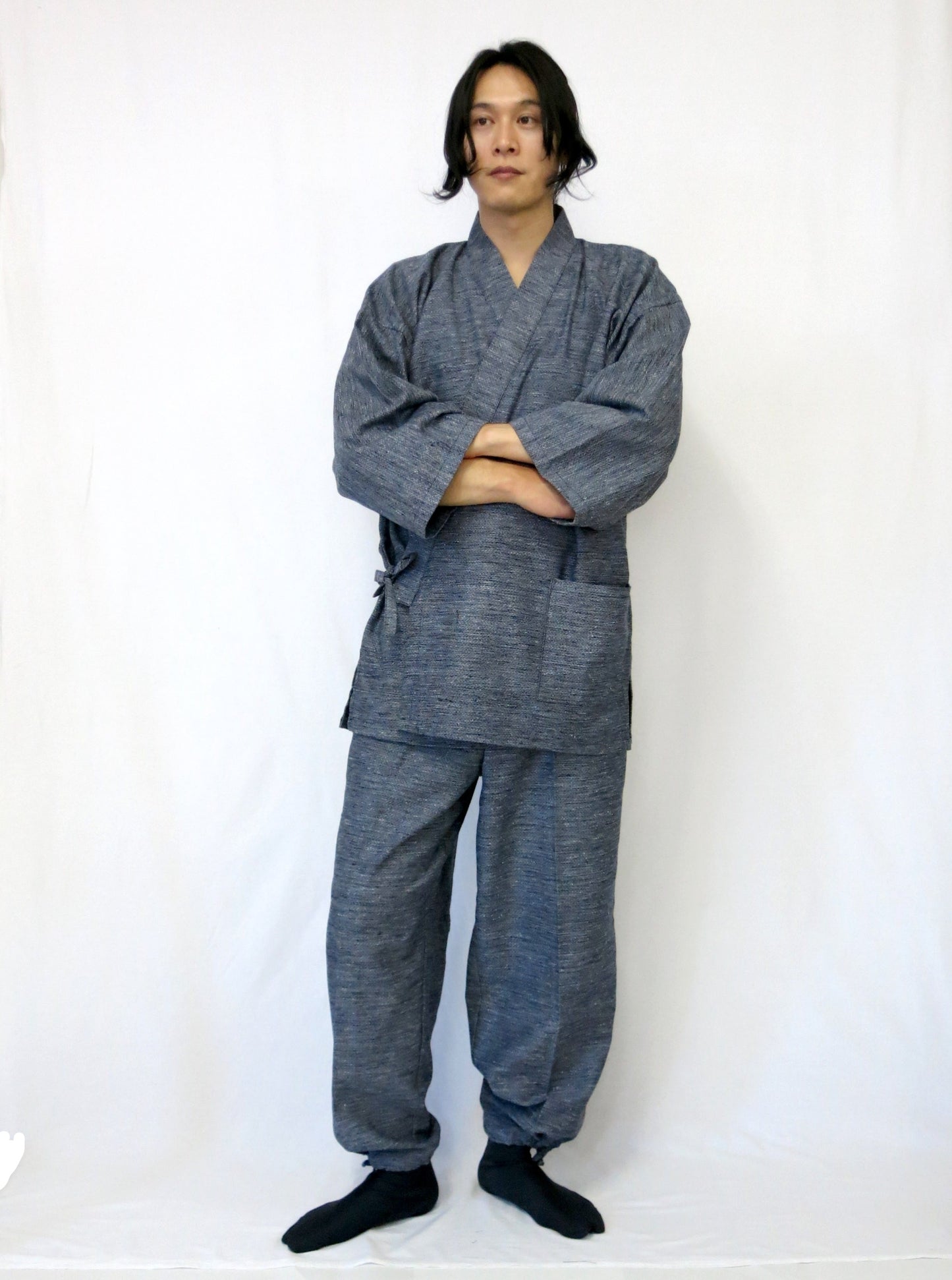 Men's kimono for relaxing samurai / Samué-HIKISOROÉ