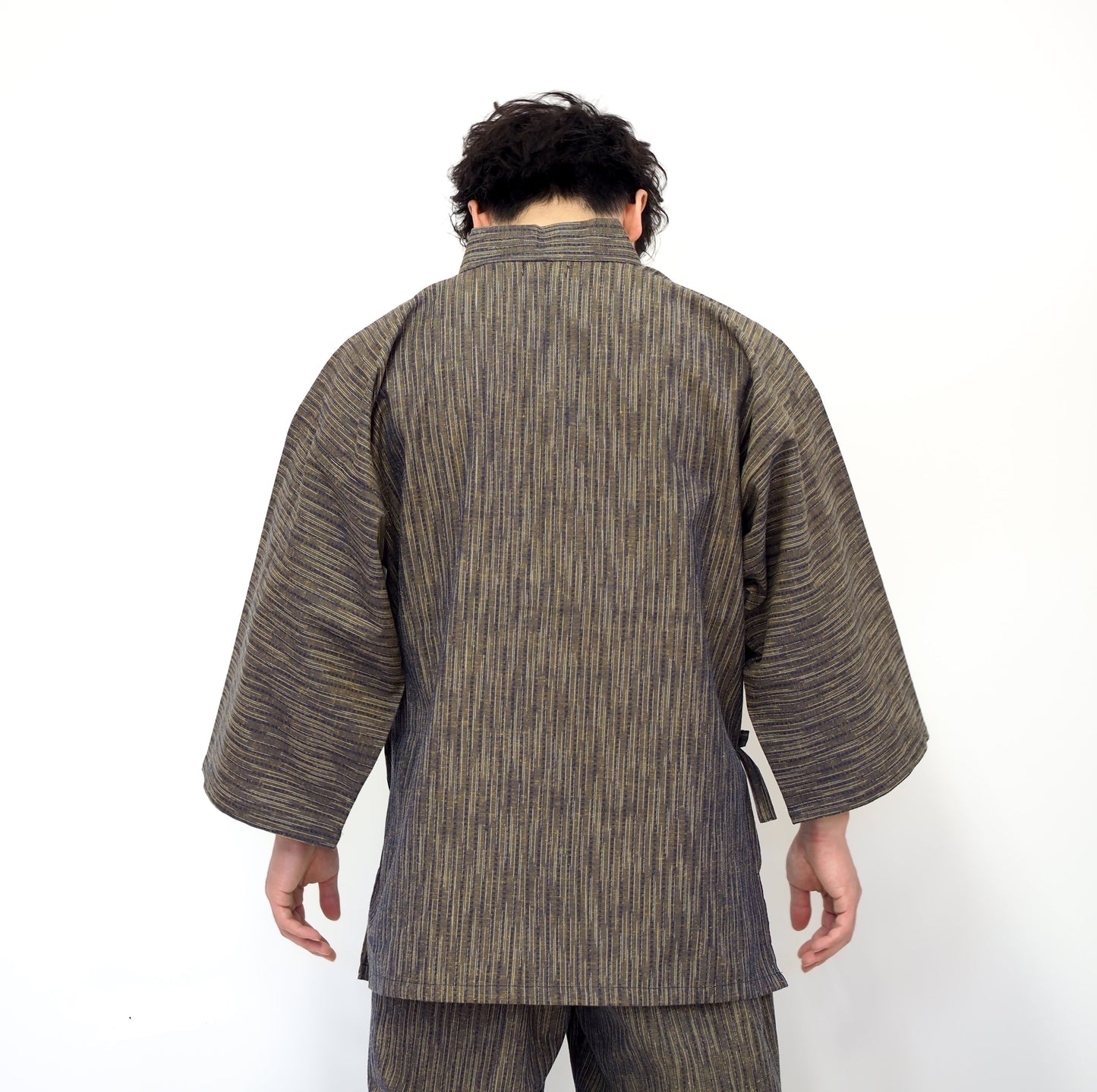 Men's kimono for relaxing samurai / Samué-ITAJIMÉ