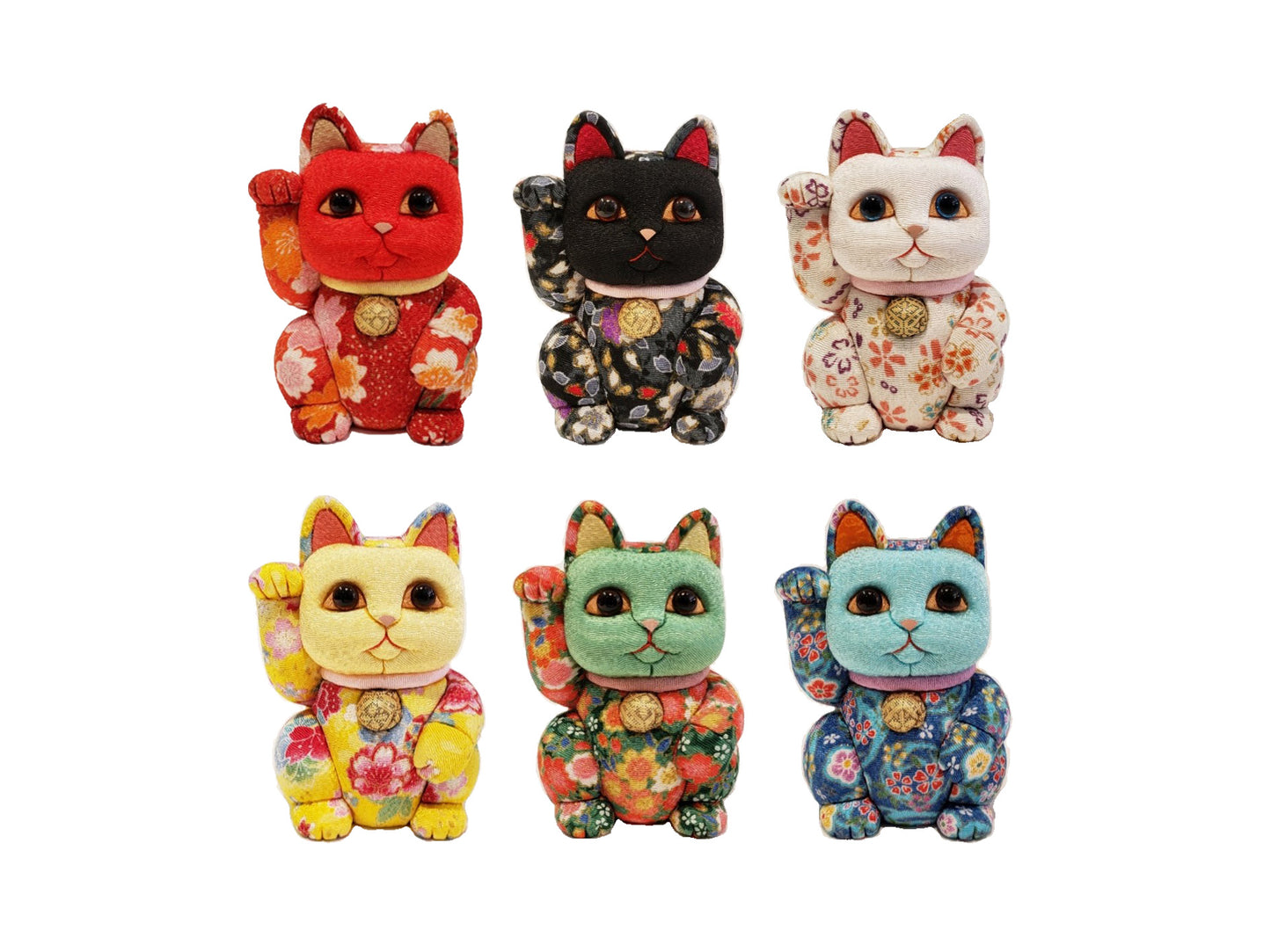 Chat porte-bonheur, Manekineko -YUZEN