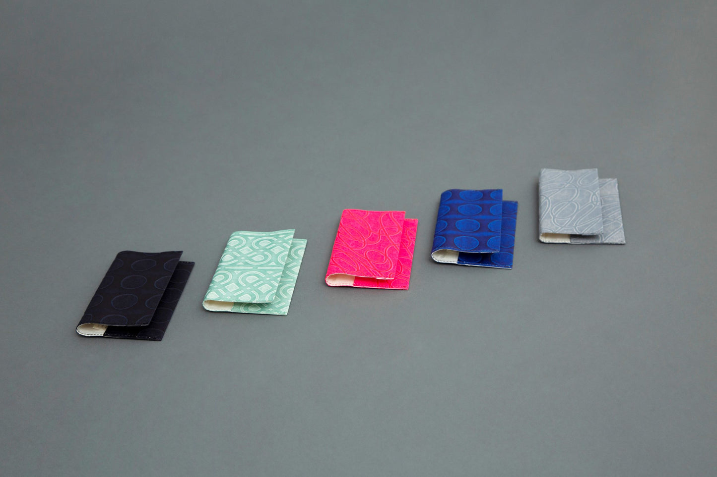 Card holder with Washi (Japanese paper) -UKIGAMI