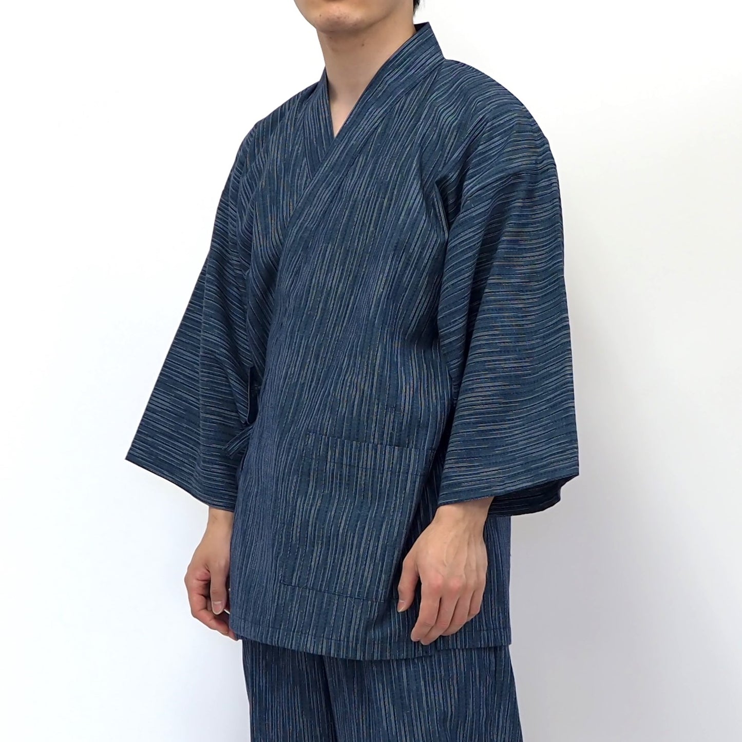 Men's kimono for relaxing samurai / Samué-ITAJIMÉ